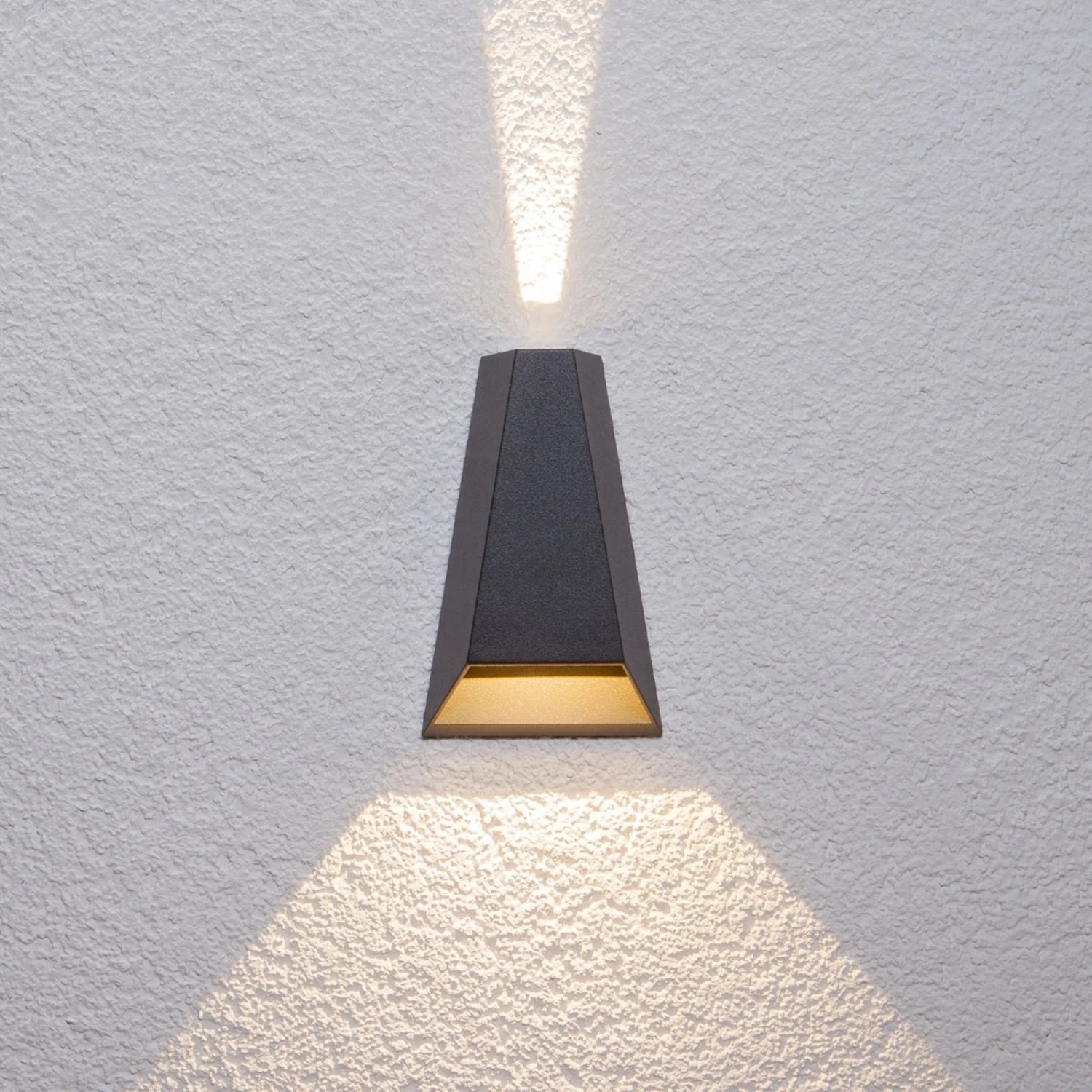 Lucande Zweifach Strahlende LED-Außenwandleuchte Jendrik 3 Lucande Zweifach Strahlende LED-Außenwandleuchte Jendrik – Bild 3