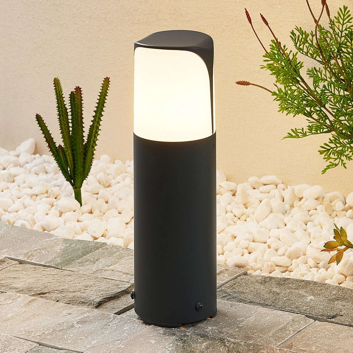 Lucande Paikea Sockelleuchte, 30 Cm 1 Lucande Paikea Sockelleuchte, 30 Cm