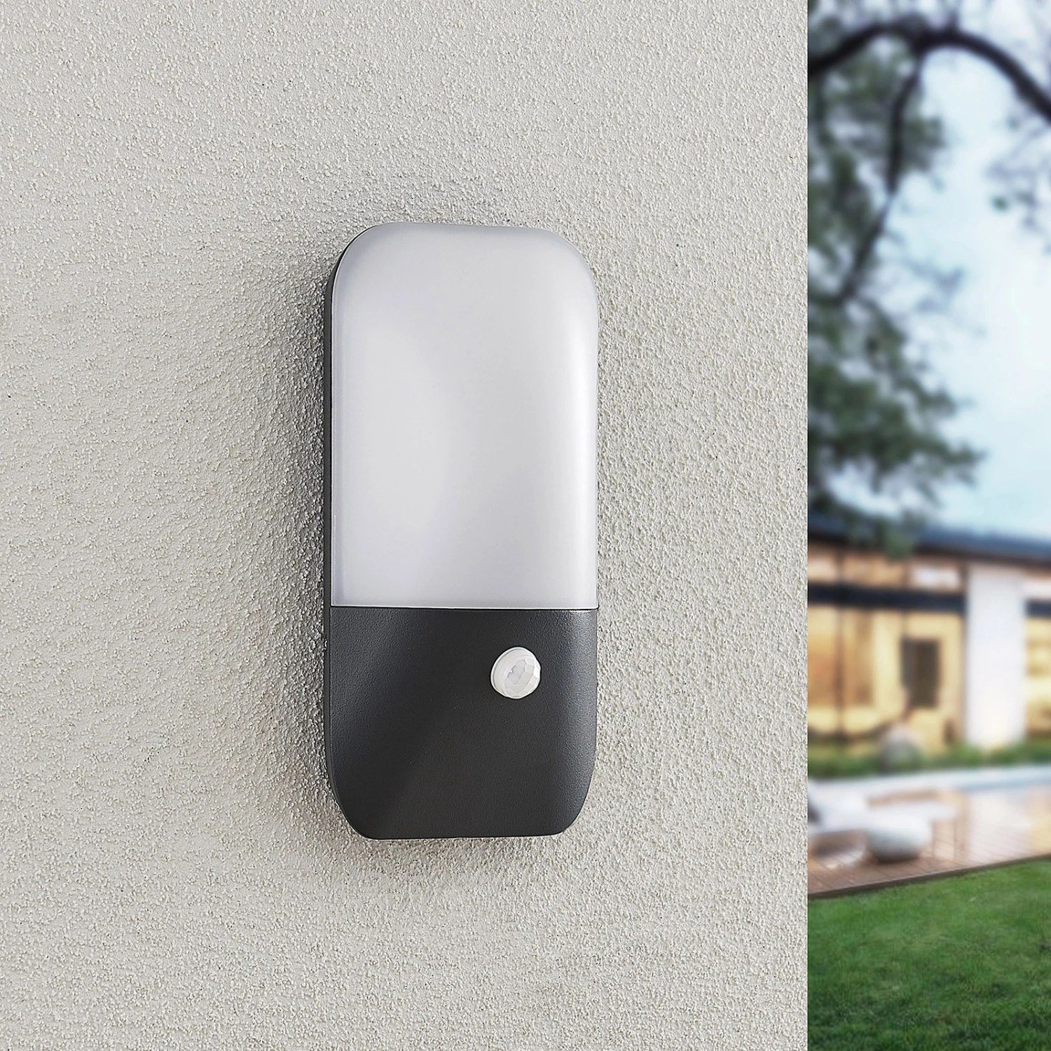 Lucande Bazilea LED-Sensor-Außenwandleuchte 3 Lucande Bazilea LED-Sensor-Außenwandleuchte – Bild 3