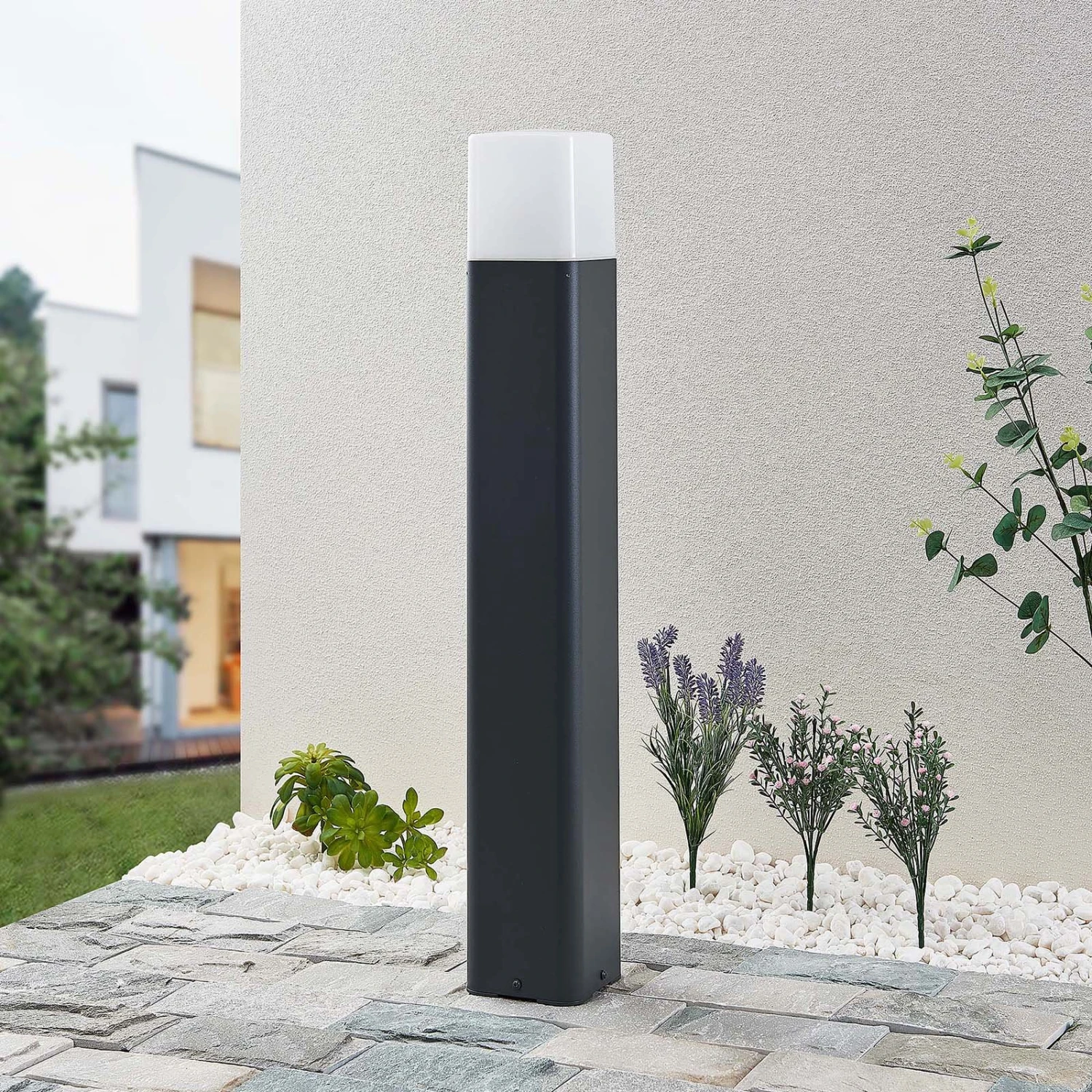 Lucande Obuna Wegeleuchte, Höhe 80 Cm 2 Lucande Obuna Wegeleuchte, Höhe 80 Cm – Bild 2