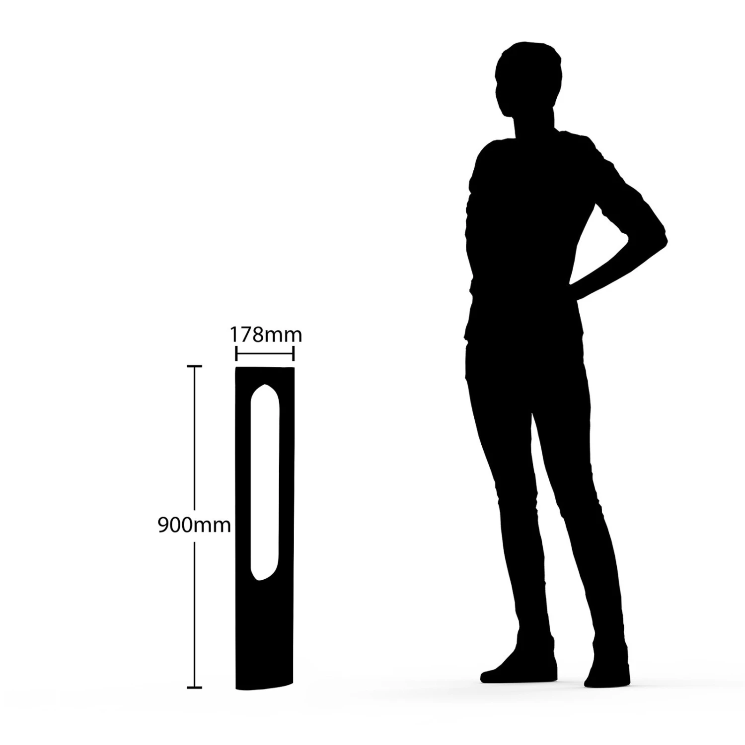 Lucande Fenti LED-Wegeleuchte, 90 Cm 5 Lucande Fenti LED-Wegeleuchte, 90 Cm – Bild 5