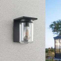 Lucande Semka Außenwandleuchte, Dunkelgrau 11 Lucande Semka Außenwandleuchte, Dunkelgrau -Paulmann Verkaufsgeschäft 9618153 2