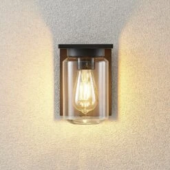 Lucande Semka Außenwandleuchte, Dunkelgrau 12 Lucande Semka Außenwandleuchte, Dunkelgrau -Paulmann Verkaufsgeschäft 9618153 3