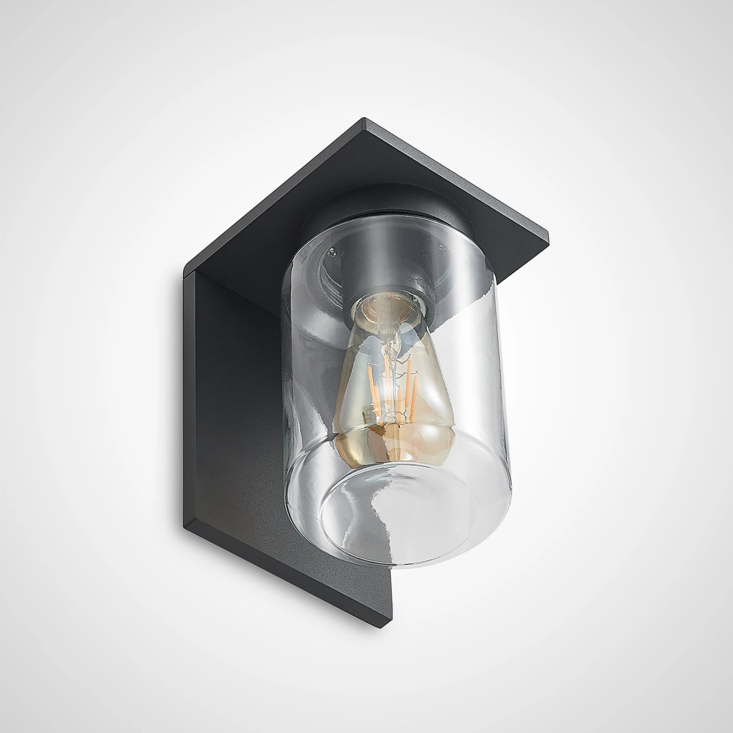 Lucande Semka Außenwandleuchte, Dunkelgrau 5 Lucande Semka Außenwandleuchte, Dunkelgrau – Bild 5