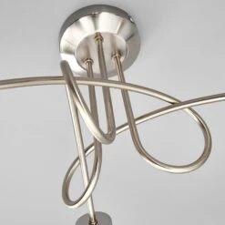 Deckenleuchte Elaina 3-flg., Nickel Matt 15 Deckenleuchte Elaina 3-flg., Nickel Matt -Paulmann Verkaufsgeschäft 9620029 6