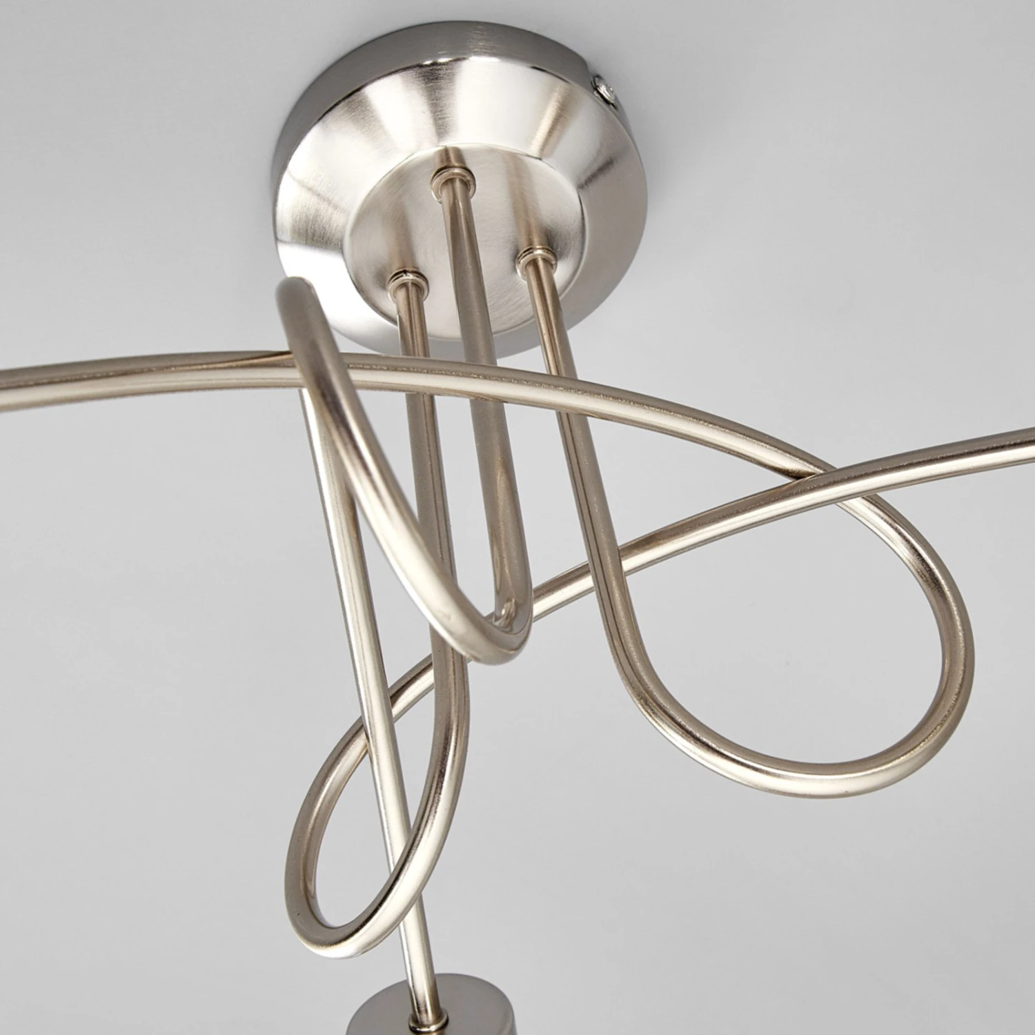 Deckenleuchte Elaina 3-flg., Nickel Matt 7 Deckenleuchte Elaina 3-flg., Nickel Matt – Bild 7