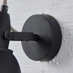 Wandleuchte Julin, Vintage-Look, Schwarz-gold 14 Wandleuchte Julin, Vintage-Look, Schwarz-gold -Paulmann Verkaufsgeschäft 9620726 6