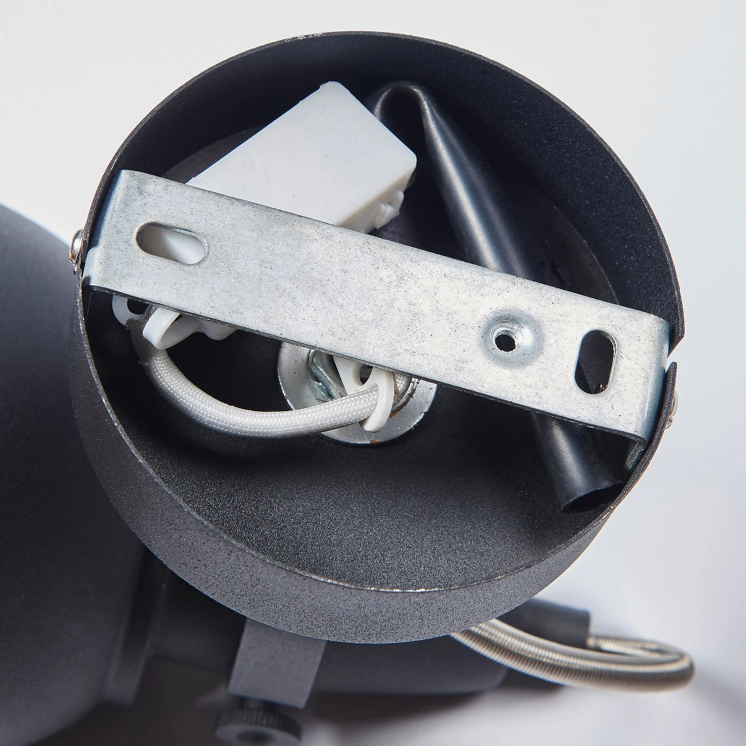 Wandleuchte Julin, Vintage-Look, Schwarz-gold 8 Wandleuchte Julin, Vintage-Look, Schwarz-gold – Bild 8