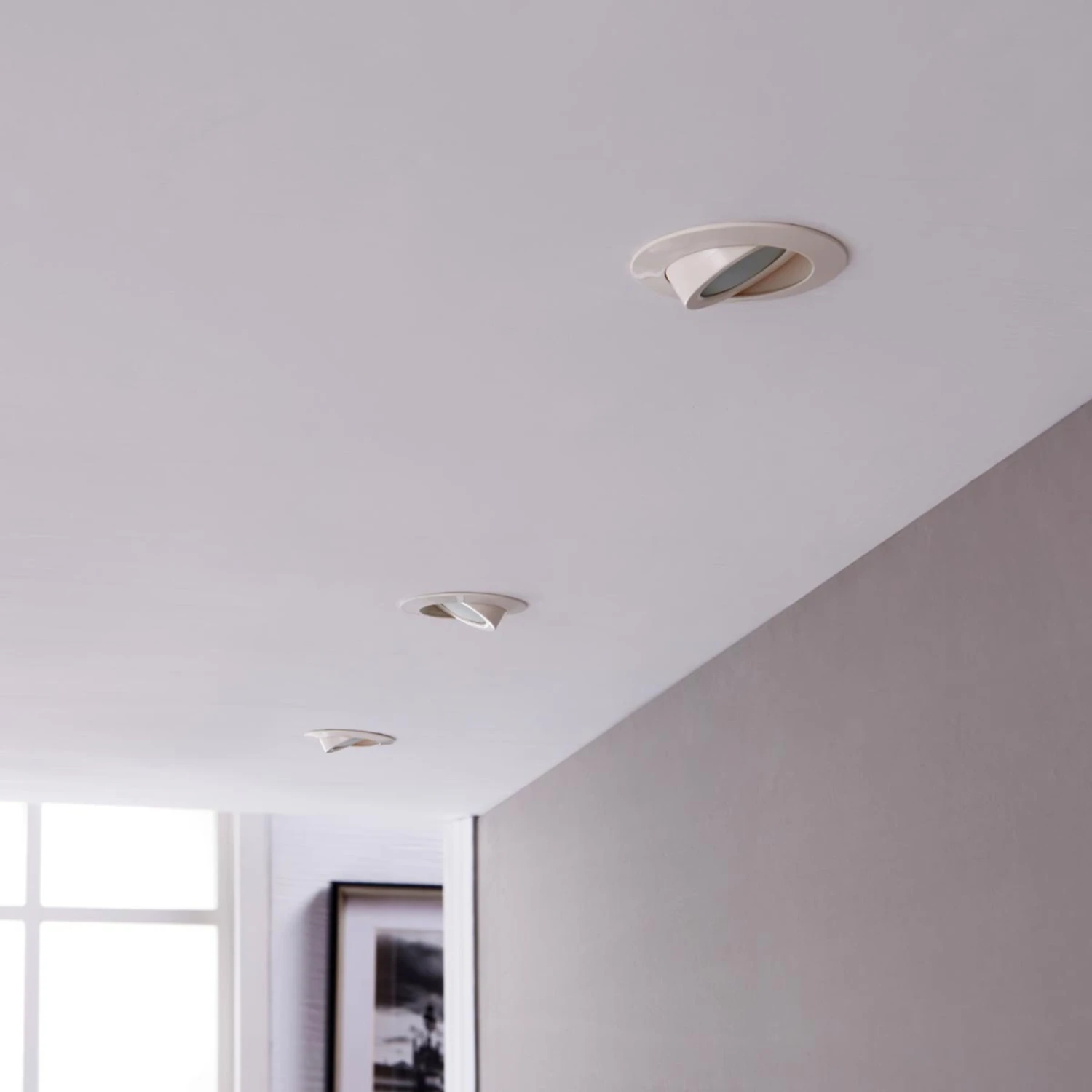 LED-Einbaustrahler Andrej, Rund, Weiß, 3er-Set 3 LED-Einbaustrahler Andrej, Rund, Weiß, 3er-Set – Bild 3