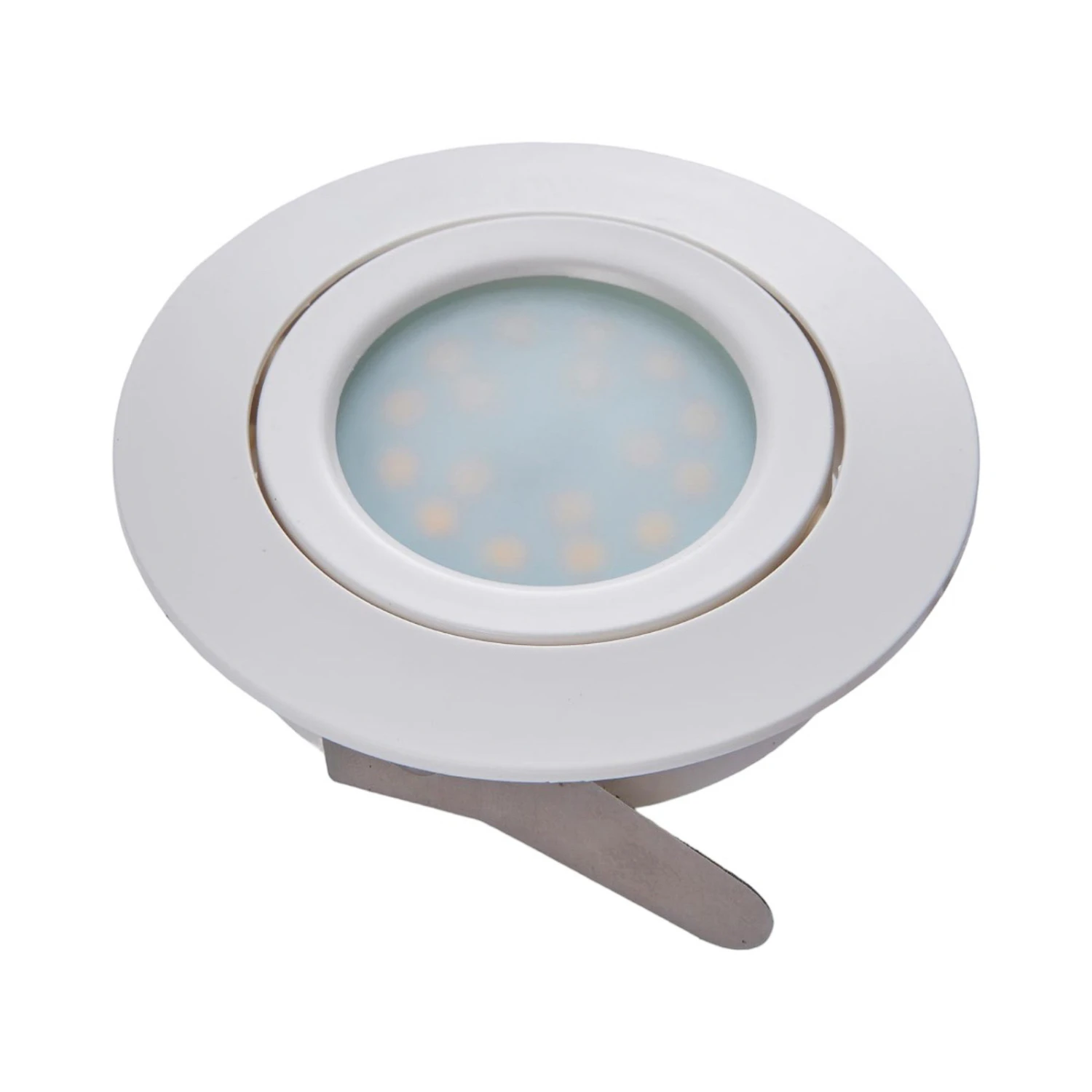 LED-Einbaustrahler Andrej, Rund, Weiß, 3er-Set 1 LED-Einbaustrahler Andrej, Rund, Weiß, 3er-Set