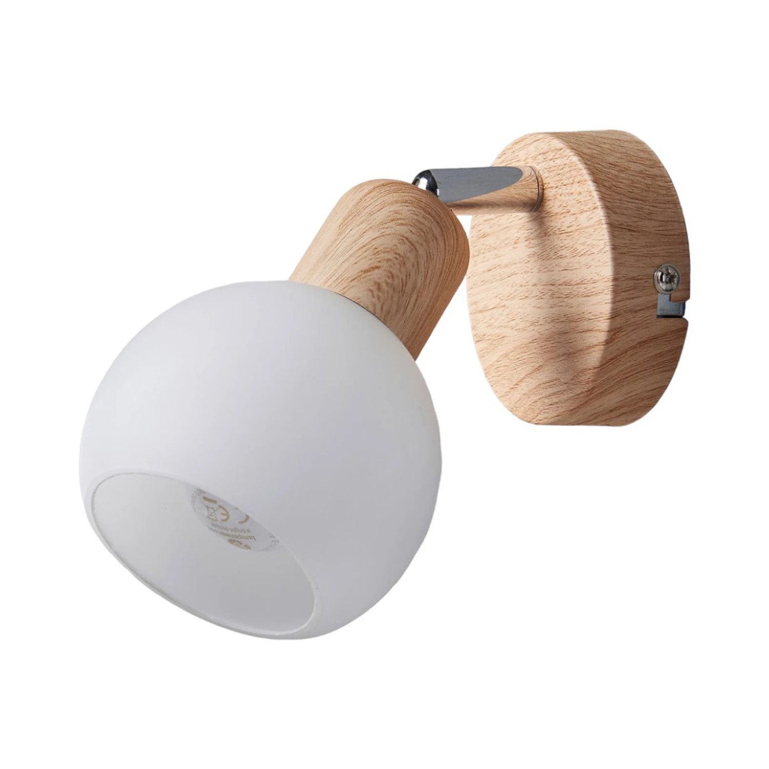 Strahler Svenka, 1-fl. Holzoptik 4 Strahler Svenka, 1-fl. Holzoptik – Bild 4