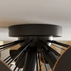 Schwarz-goldene Deckenlampe Kinan 12 Schwarz-goldene Deckenlampe Kinan -Paulmann Verkaufsgeschäft 9621167 3