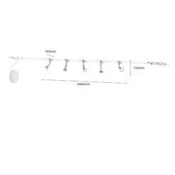 Seilsystem Rope Mit Strahlern, Fünfflammig 15 Seilsystem Rope Mit Strahlern, Fünfflammig -Paulmann Verkaufsgeschäft 9624127 6