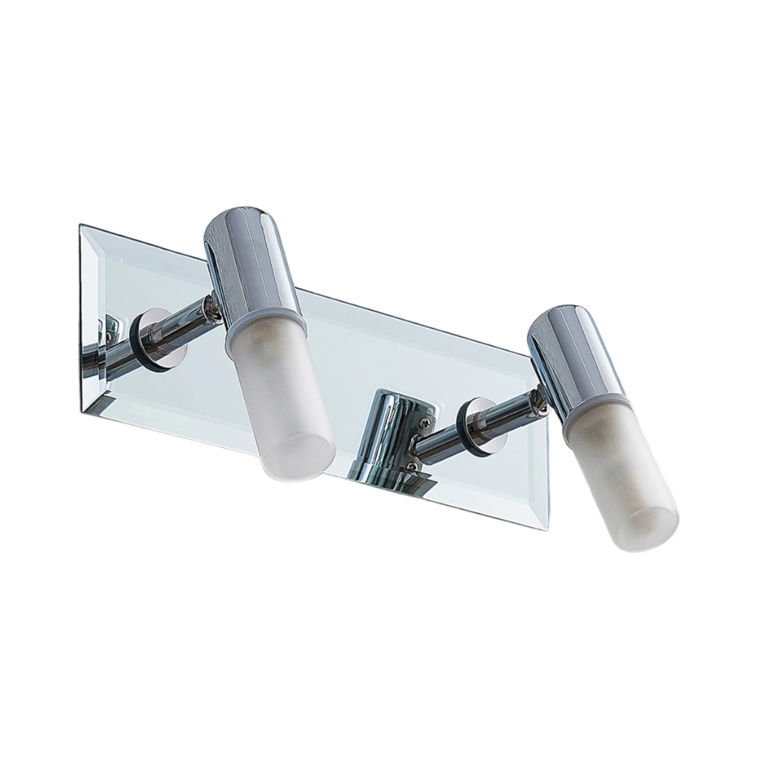 Bad-Wandstrahler Zela, 2-flammig In Chrom 5 Bad-Wandstrahler Zela, 2-flammig In Chrom – Bild 5