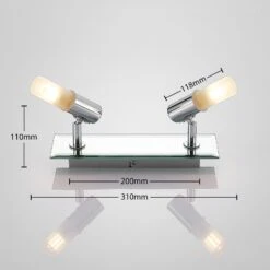 Bad-Wandstrahler Zela, 2-flammig In Chrom 17 Bad-Wandstrahler Zela, 2-flammig In Chrom -Paulmann Verkaufsgeschäft 9624384 8