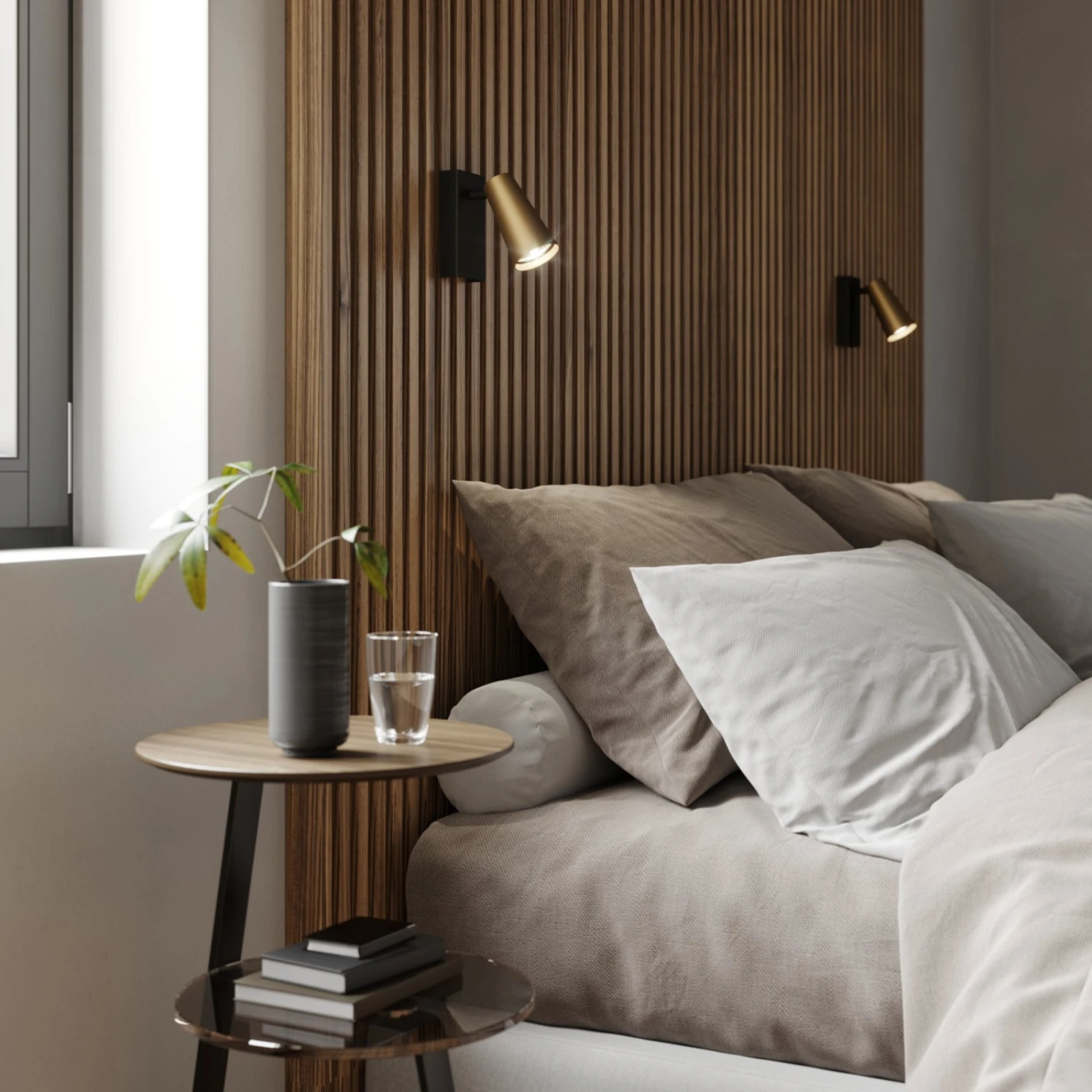 Lucande Angelina Strahler, Messing-gold, 1-fl. 2 Lucande Angelina Strahler, Messing-gold, 1-fl. – Bild 2