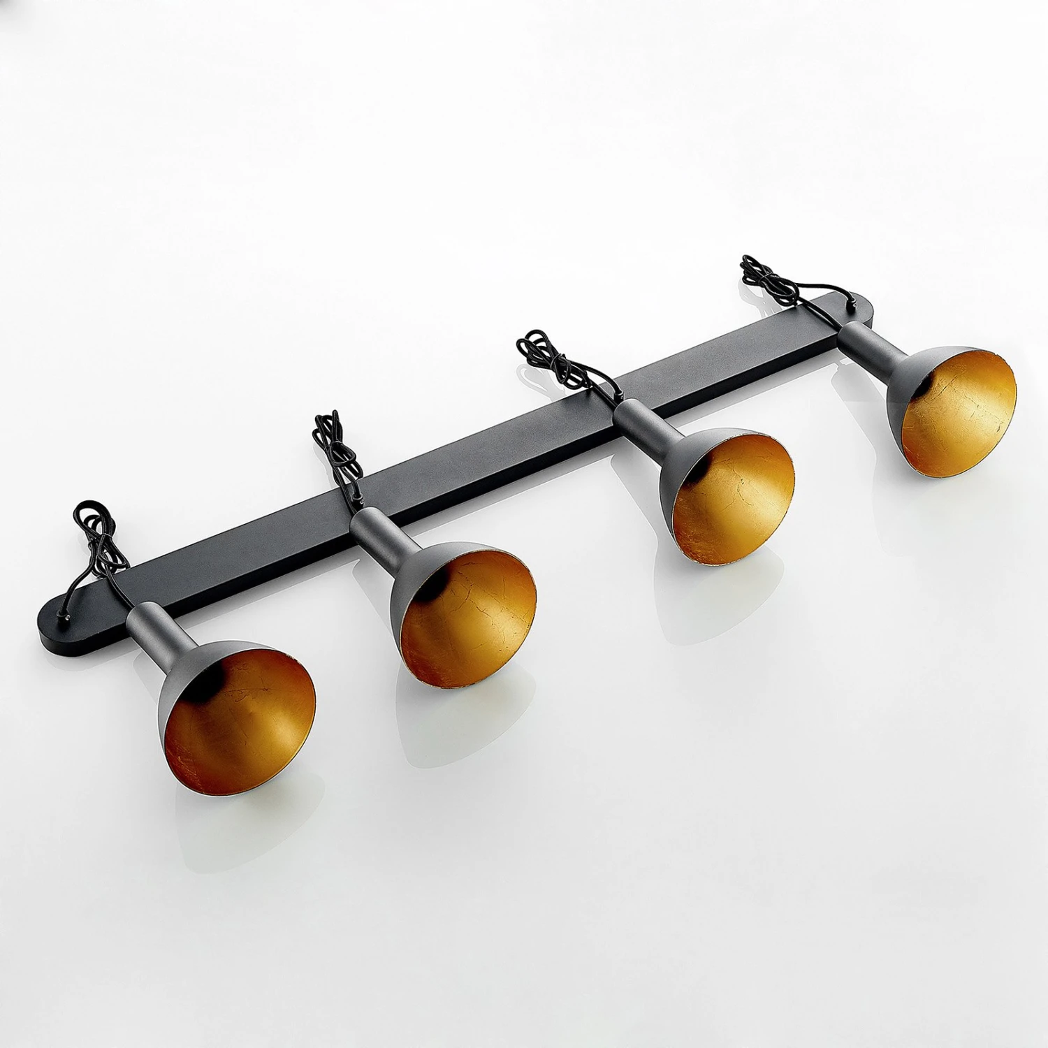 Arcchio Cosmina Hängelampe, 4-fl. Lang Schwarz 7 Arcchio Cosmina Hängelampe, 4-fl. Lang Schwarz – Bild 7