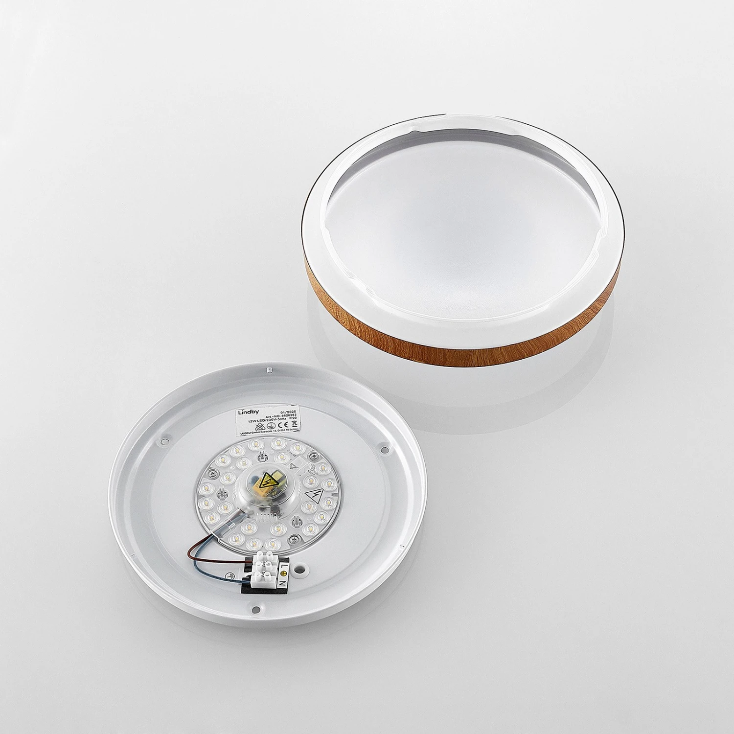 Lindby Mendosa LED-Deckenleuchte, Rund 8 Lindby Mendosa LED-Deckenleuchte, Rund – Bild 8