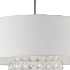 Lindby Estera Deckenleuchte Mit Behang, Weiß 16 Lindby Estera Deckenleuchte Mit Behang, Weiß -Paulmann Verkaufsgeschäft 9626840 7