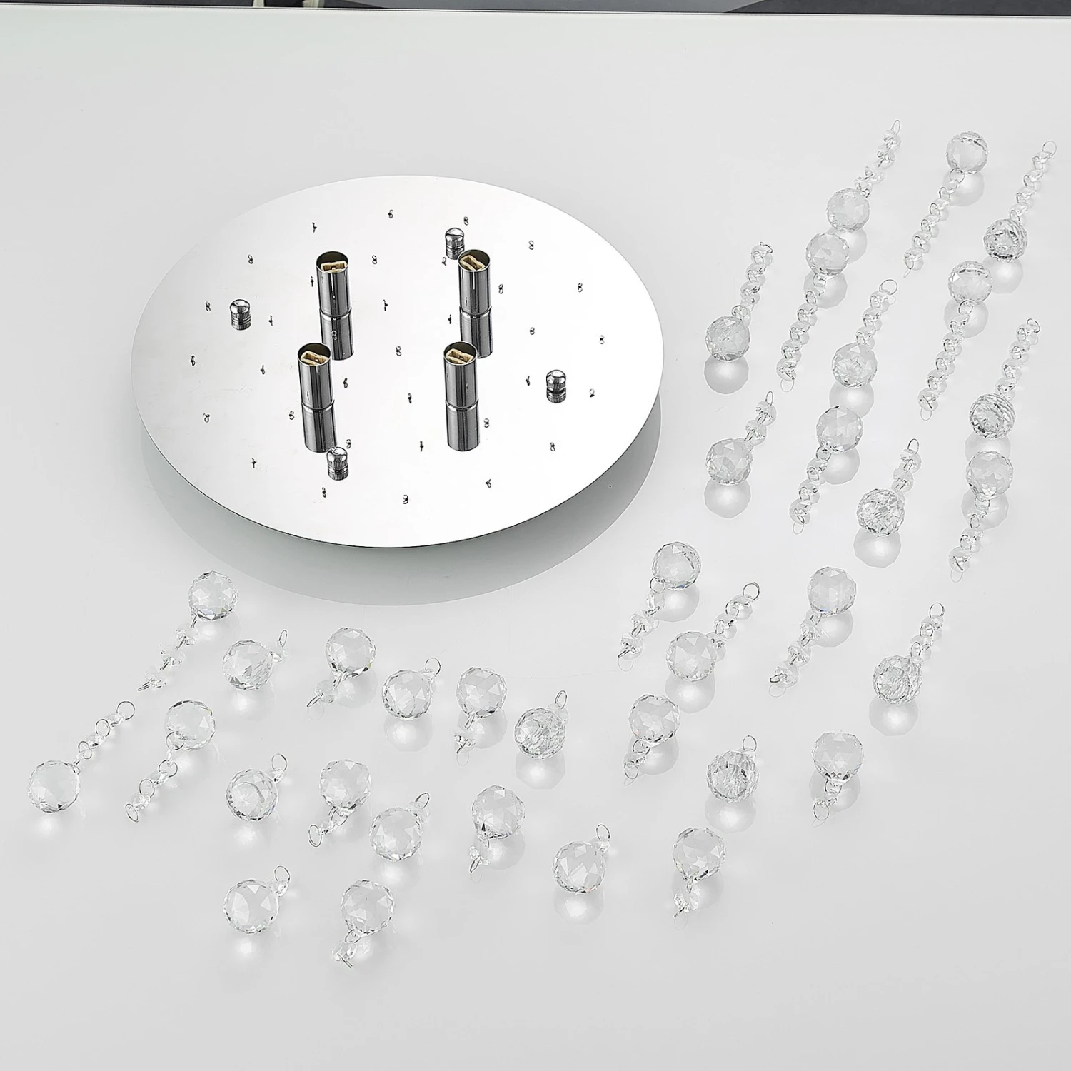 Lindby Antonino Deckenleuchte, Vierflammig 9 Lindby Antonino Deckenleuchte, Vierflammig – Bild 9