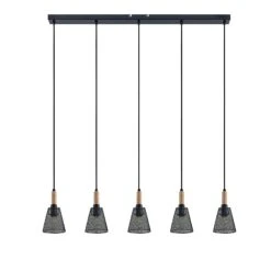 Lindby Layne Pendellampe, Korbschirme, Fünfflammig 14 Lindby Layne Pendellampe, Korbschirme, Fünfflammig -Paulmann Verkaufsgeschäft 9626976 5