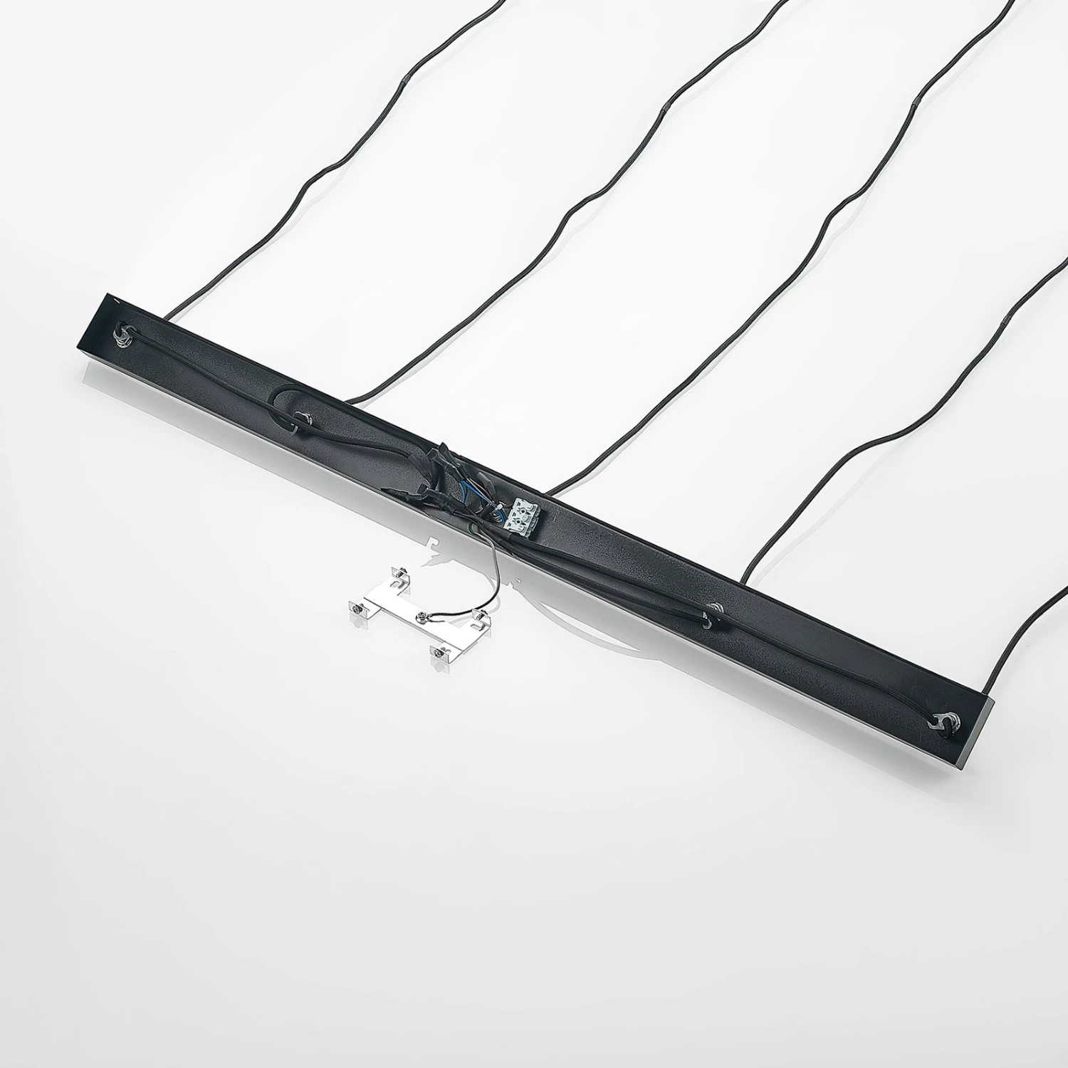 Lindby Layne Pendellampe, Korbschirme, Fünfflammig 9 Lindby Layne Pendellampe, Korbschirme, Fünfflammig – Bild 9