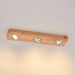 Lindby Mikari LED-Deckenleuchte Aus Holz, 3-fl. 14 Lindby Mikari LED-Deckenleuchte Aus Holz, 3-fl. -Paulmann Verkaufsgeschäft 9627413 5