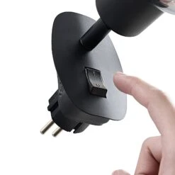 Lindby Lioma Steckdosenleuchte, Neigbar, Schwarz 14 Lindby Lioma Steckdosenleuchte, Neigbar, Schwarz -Paulmann Verkaufsgeschäft 9628266 6