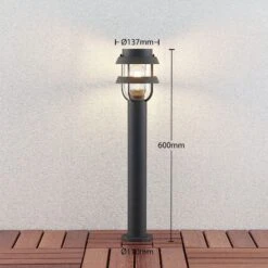 Pollerleuchte Alvaro In Dunkelgrau, 60 Cm 13 Pollerleuchte Alvaro In Dunkelgrau, 60 Cm -Paulmann Verkaufsgeschäft 9630072 4
