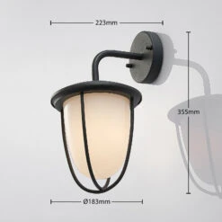 Außenwandleuchte Narek, Dunkelgrau 13 Außenwandleuchte Narek, Dunkelgrau -Paulmann Verkaufsgeschäft 9630087 4