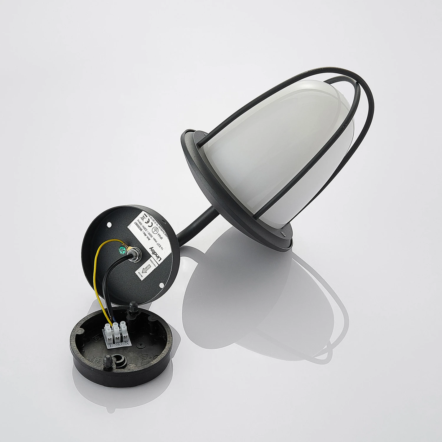 Außenwandleuchte Narek, Dunkelgrau 9 Außenwandleuchte Narek, Dunkelgrau – Bild 9