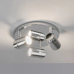 Deckenrondell Dejan In Glänzendem Chrom, 3-fl. -Paulmann Verkaufsgeschäft 9641038 3