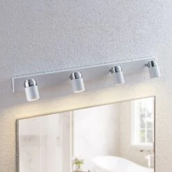 4-flammiger Deckenstrahler Kardo, IP44 14 4-flammiger Deckenstrahler Kardo, IP44 -Paulmann Verkaufsgeschäft 9641088 5