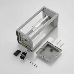 Lindby Estami Sockelleuchte, 35 Cm, Silbergrau 17 Lindby Estami Sockelleuchte, 35 Cm, Silbergrau -Paulmann Verkaufsgeschäft 9647110 8