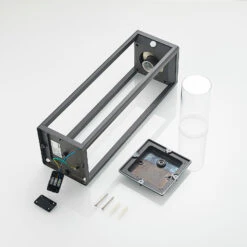 Lindby Abilum Sockelleuchte, Dunkelgrau, 50 Cm -Paulmann Verkaufsgeschäft 9647116 8