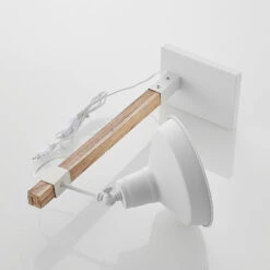 Lindby Calliora Tischlampe, Weiß, Metall Und Holz 11 Lindby Calliora Tischlampe, Weiß, Metall Und Holz -Paulmann Verkaufsgeschäft 9921087 2