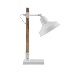 Lindby Calliora Tischlampe, Weiß, Metall Und Holz 16 Lindby Calliora Tischlampe, Weiß, Metall Und Holz -Paulmann Verkaufsgeschäft 9921087 7