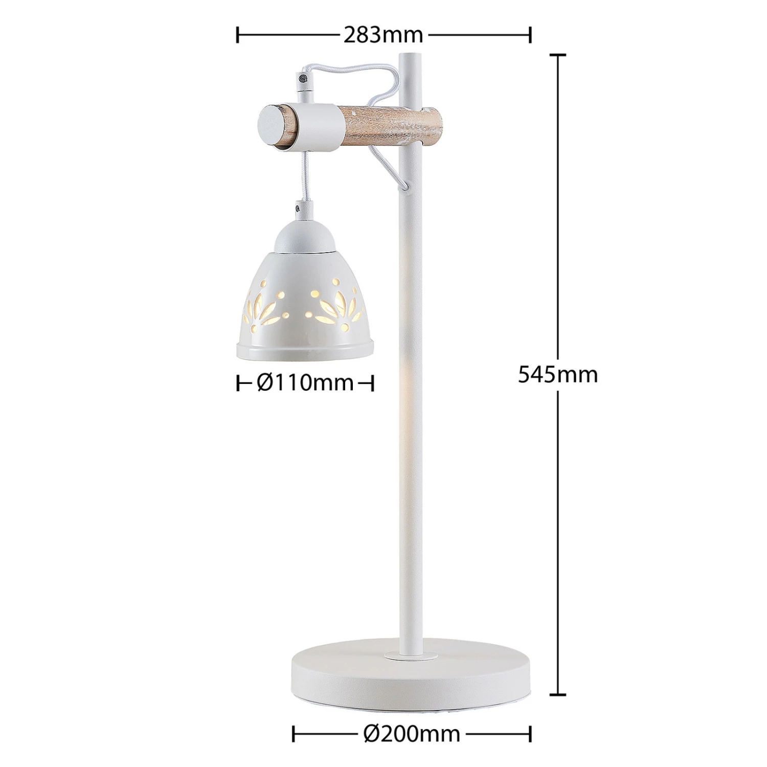 Lindby Pimana Tischleuchte Mit Keramikschirm 4 Lindby Pimana Tischleuchte Mit Keramikschirm – Bild 4
