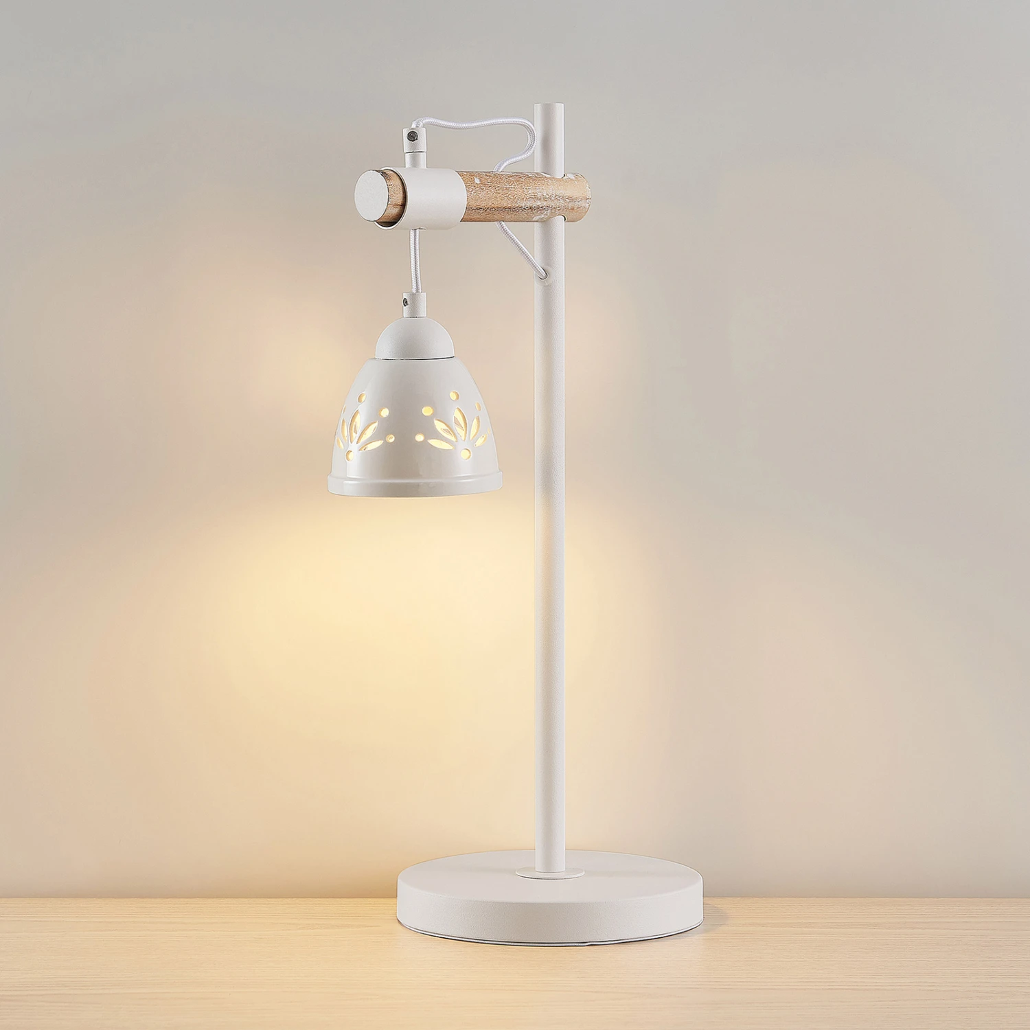 Lindby Pimana Tischleuchte Mit Keramikschirm 5 Lindby Pimana Tischleuchte Mit Keramikschirm – Bild 5