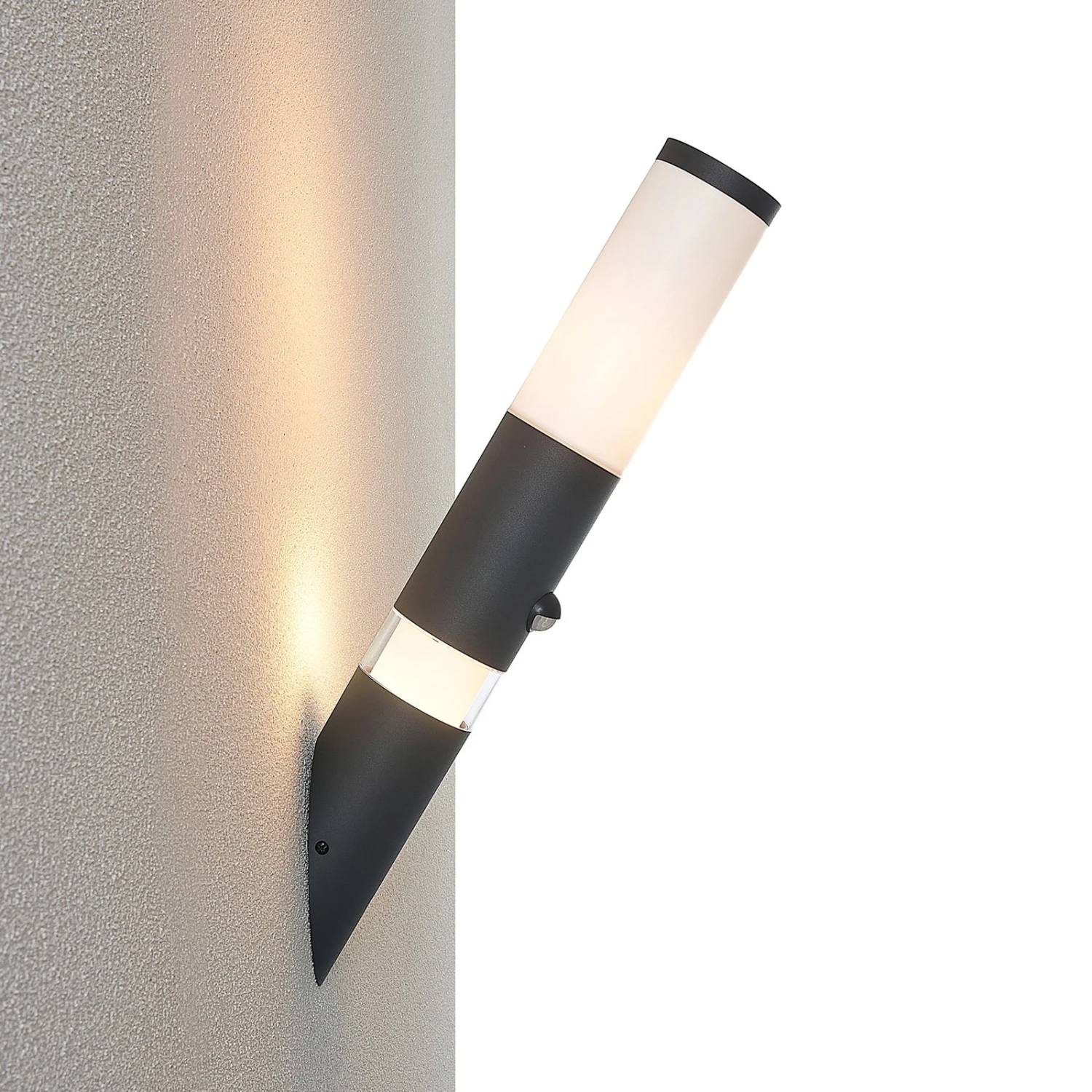 Lindby Okari Außenwandleuchte Mit Sensor Fackel 6 Lindby Okari Außenwandleuchte Mit Sensor Fackel – Bild 6