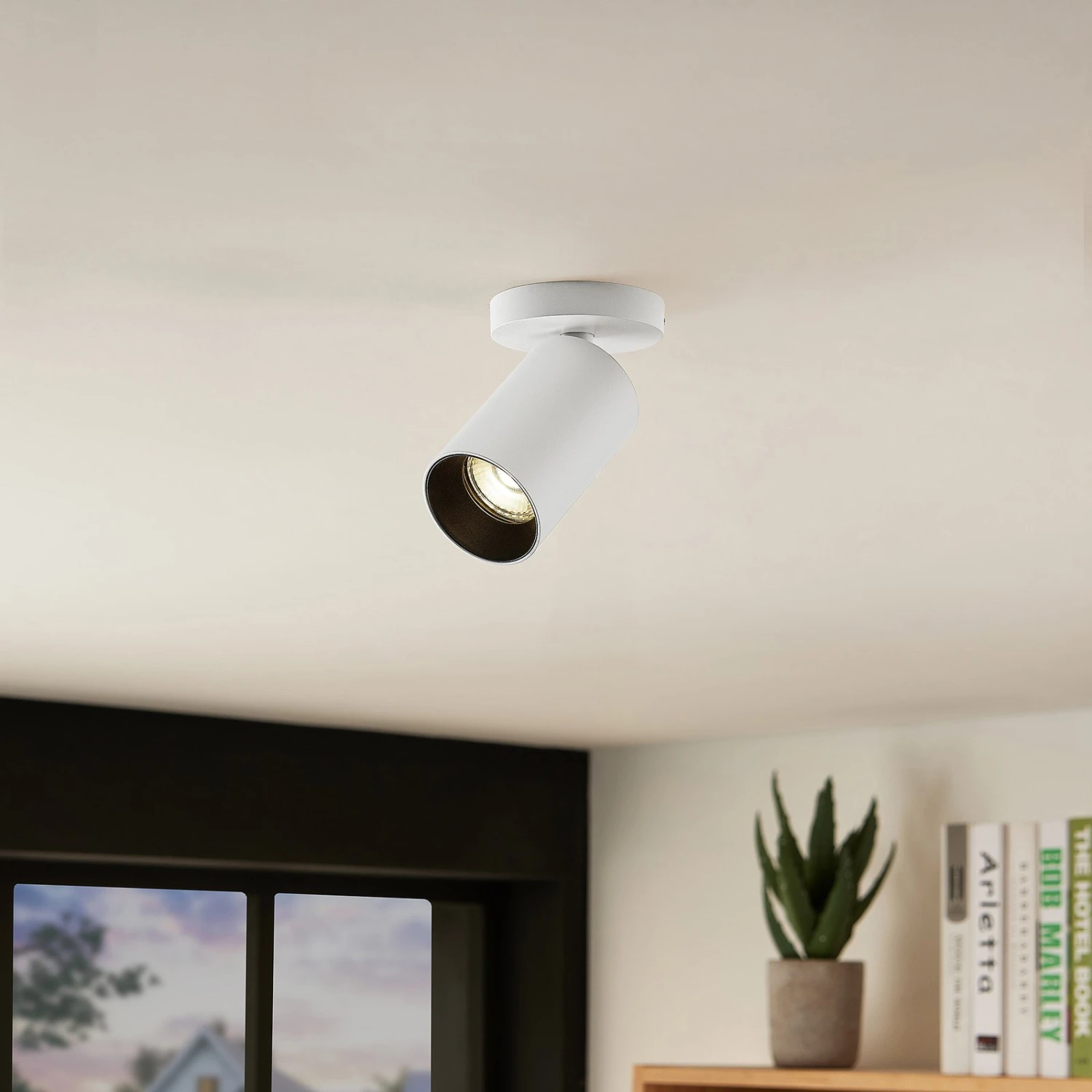 Arcchio BrinjaStrahler, Rund, 1-fl., Weiß 2 Arcchio BrinjaStrahler, Rund, 1-fl., Weiß – Bild 2