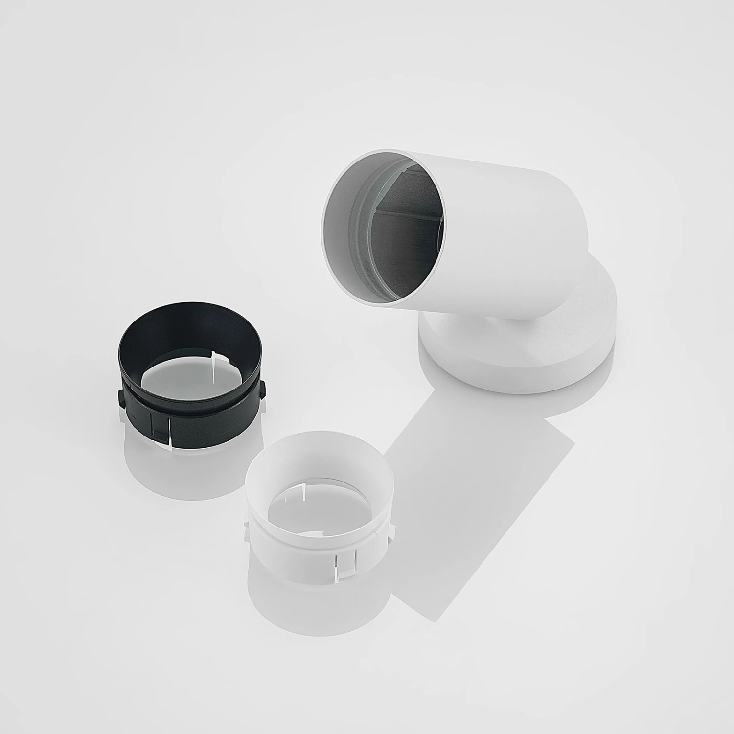 Arcchio BrinjaStrahler, Rund, 1-fl., Weiß 8 Arcchio BrinjaStrahler, Rund, 1-fl., Weiß – Bild 8