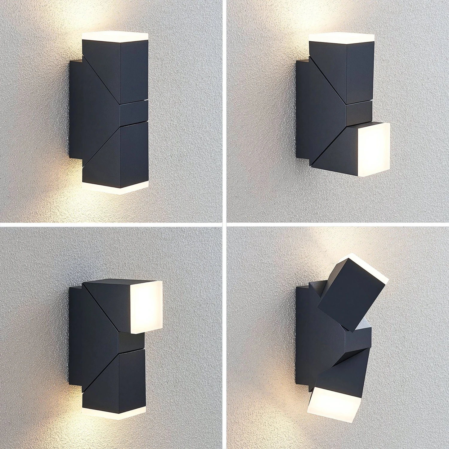 LED-Außenwandleuchte Sally, 2-flammig 4 LED-Außenwandleuchte Sally, 2-flammig – Bild 4