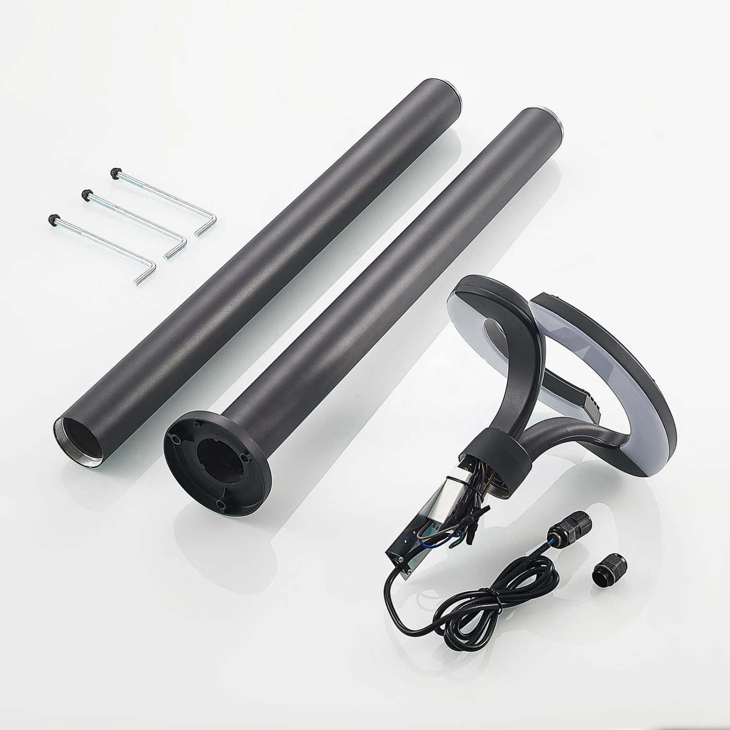 Lindby Keily LED-Mastleuchte, Kreis 9 Lindby Keily LED-Mastleuchte, Kreis – Bild 9