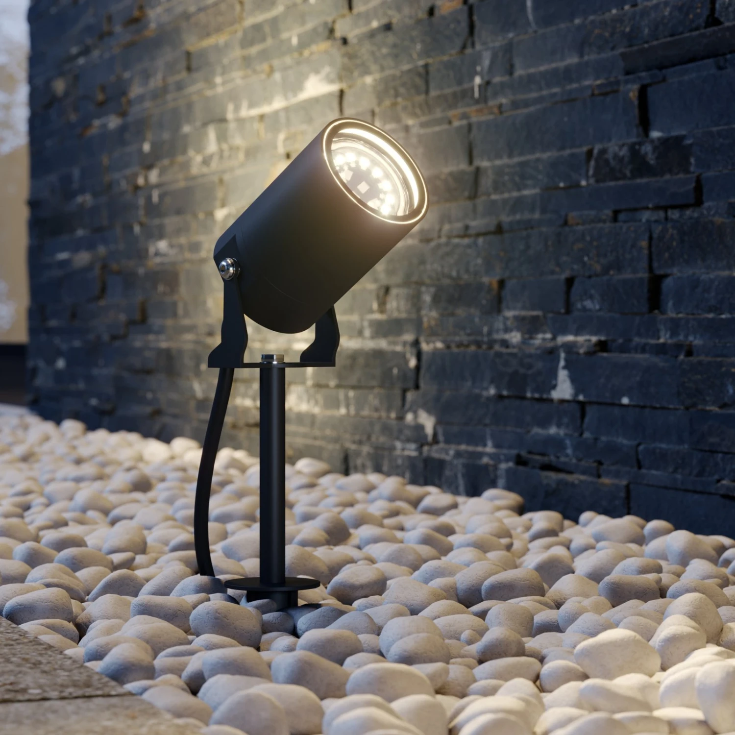 Lindby Lobelia Erdspießstrahler, GU10, IP65 1 Lindby Lobelia Erdspießstrahler, GU10, IP65