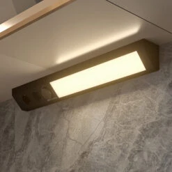 Arcchio Asira LED-Unterbaulampe, CCT, Schwarz