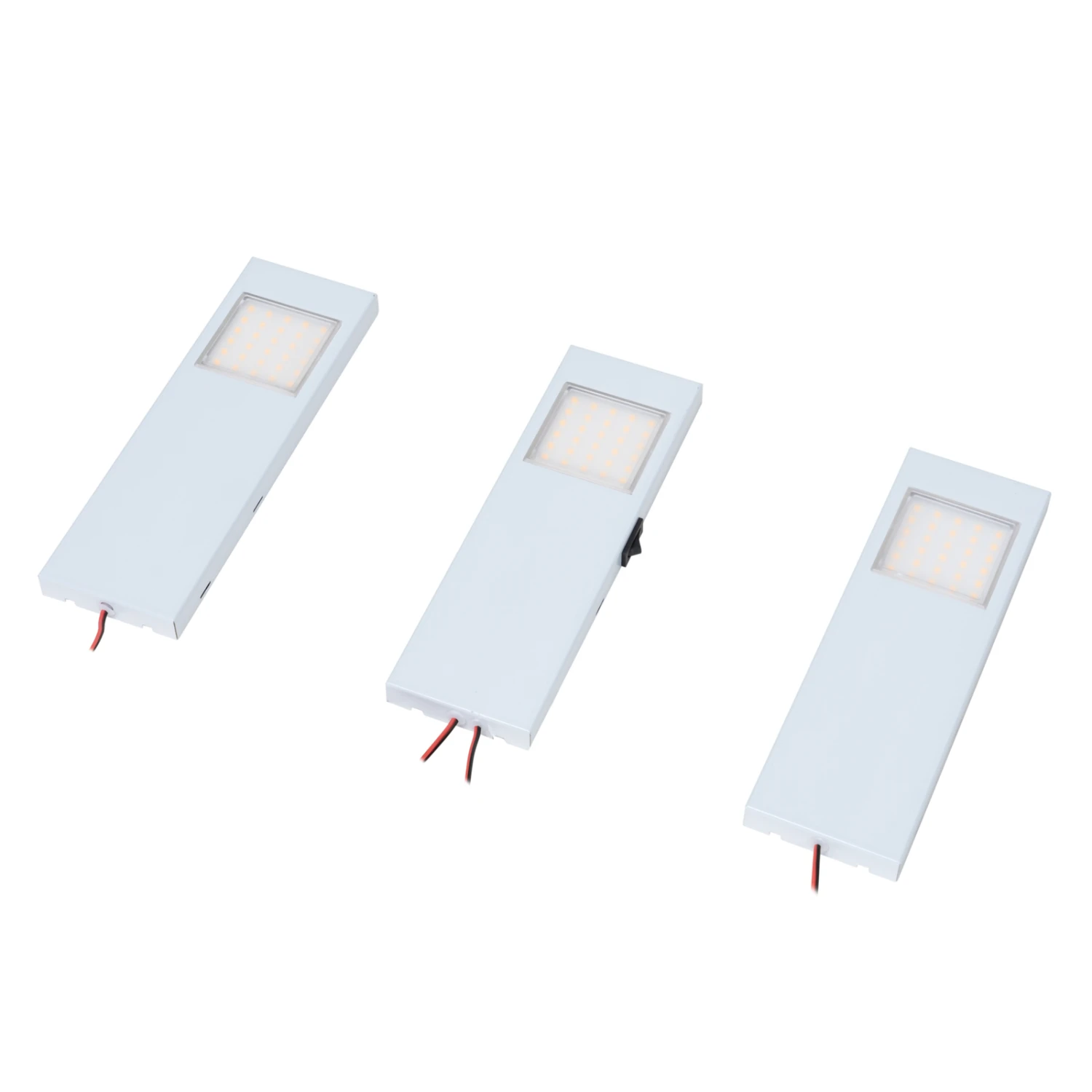 Prios Lorna LED-Unterbauleuchte Edelstahl 3 Stück 2 Prios Lorna LED-Unterbauleuchte Edelstahl 3 Stück – Bild 2