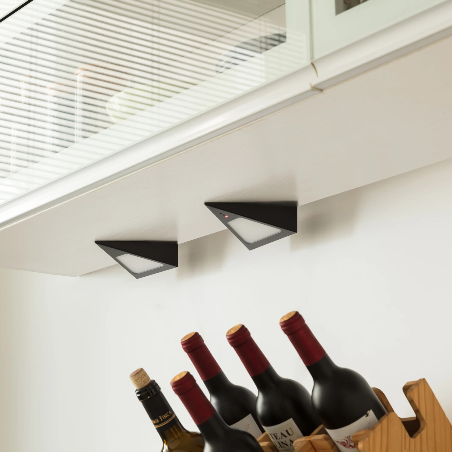 Prios Odia LED-Unterbauleuchte, Schwarz, 2er. 2 Prios Odia LED-Unterbauleuchte, Schwarz, 2er. – Bild 2