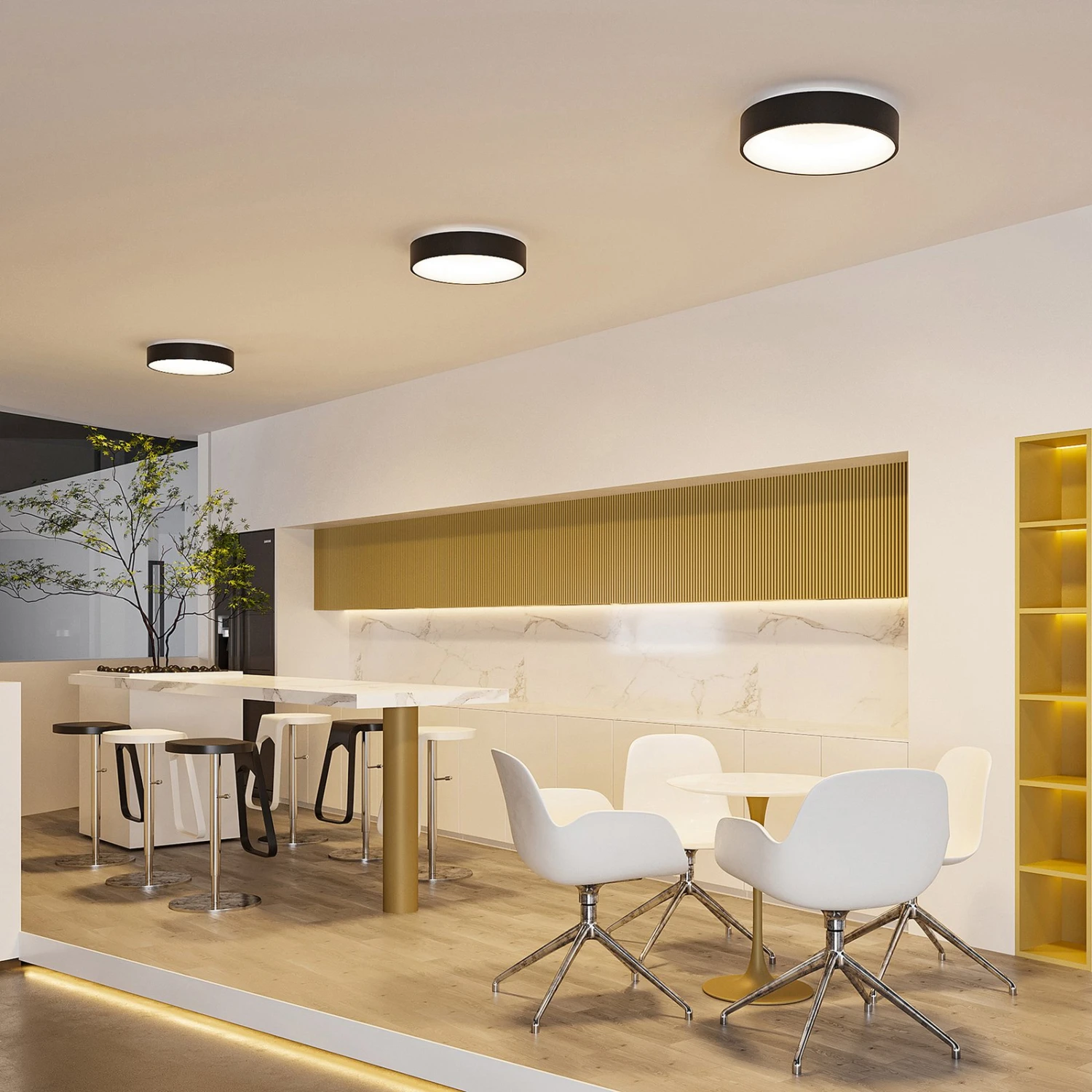 Arcchio Aleksi LED-Deckenleuchte, Ø 45 Cm, Rund 2 Arcchio Aleksi LED-Deckenleuchte, Ø 45 Cm, Rund – Bild 2