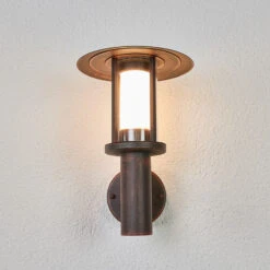 Rostfarbene LED-Außenwandlampe Pavlos 11 Rostfarbene LED-Außenwandlampe Pavlos -Paulmann Verkaufsgeschäft 9945242 3